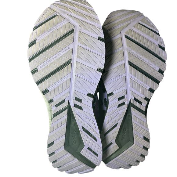 Brooks Revel 5 Purple Black Leopard Print Running Sneakers Women’s Size 10 B - Picture 7 of 8